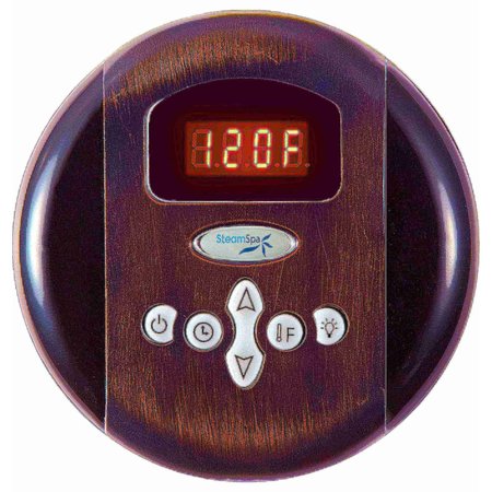 STEAMSPA Programmable Control Panel with Presets in Oil Rubbed Bronze G-SC-200-OB